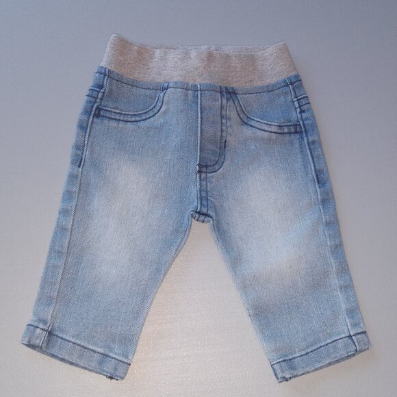 🎯 10 for $10 /Baby 0-3 Months Blue Jeans Pants - Picture 8 of 13